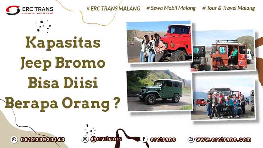 Kapasitas Jeep Bromo Muat Berapa Orang Ini Dia Jawabannya