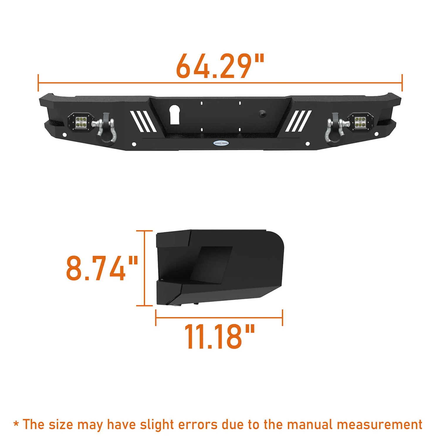 Jeep Gladiator Rear Bumper Aftermarket Replacement (20-23 JT) - Image 11