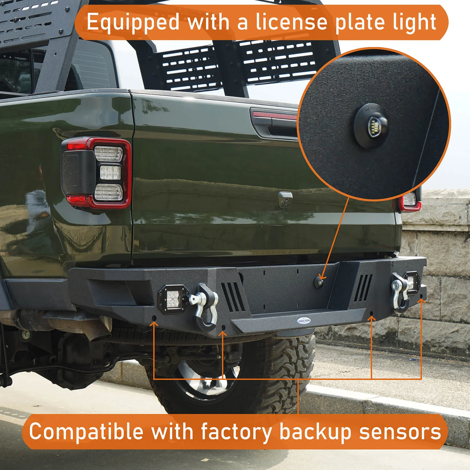 Jeep Gladiator Rear Bumper Aftermarket Replacement (20-23 JT) - Image 6