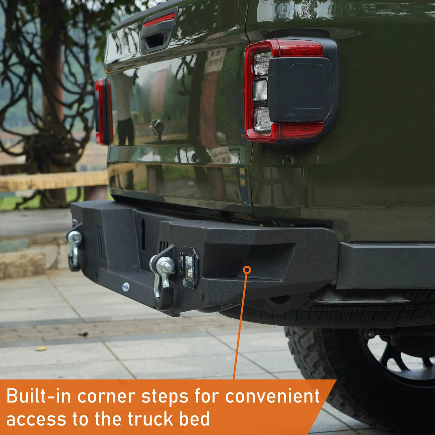 Jeep Gladiator Rear Bumper Aftermarket Replacement (20-23 JT) - Image 5