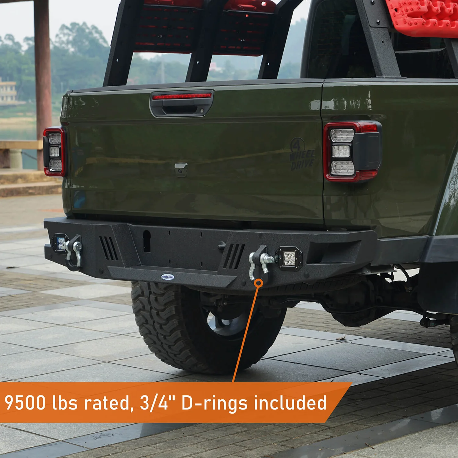 Jeep Gladiator Rear Bumper Aftermarket Replacement (20-23 JT) - Image 4