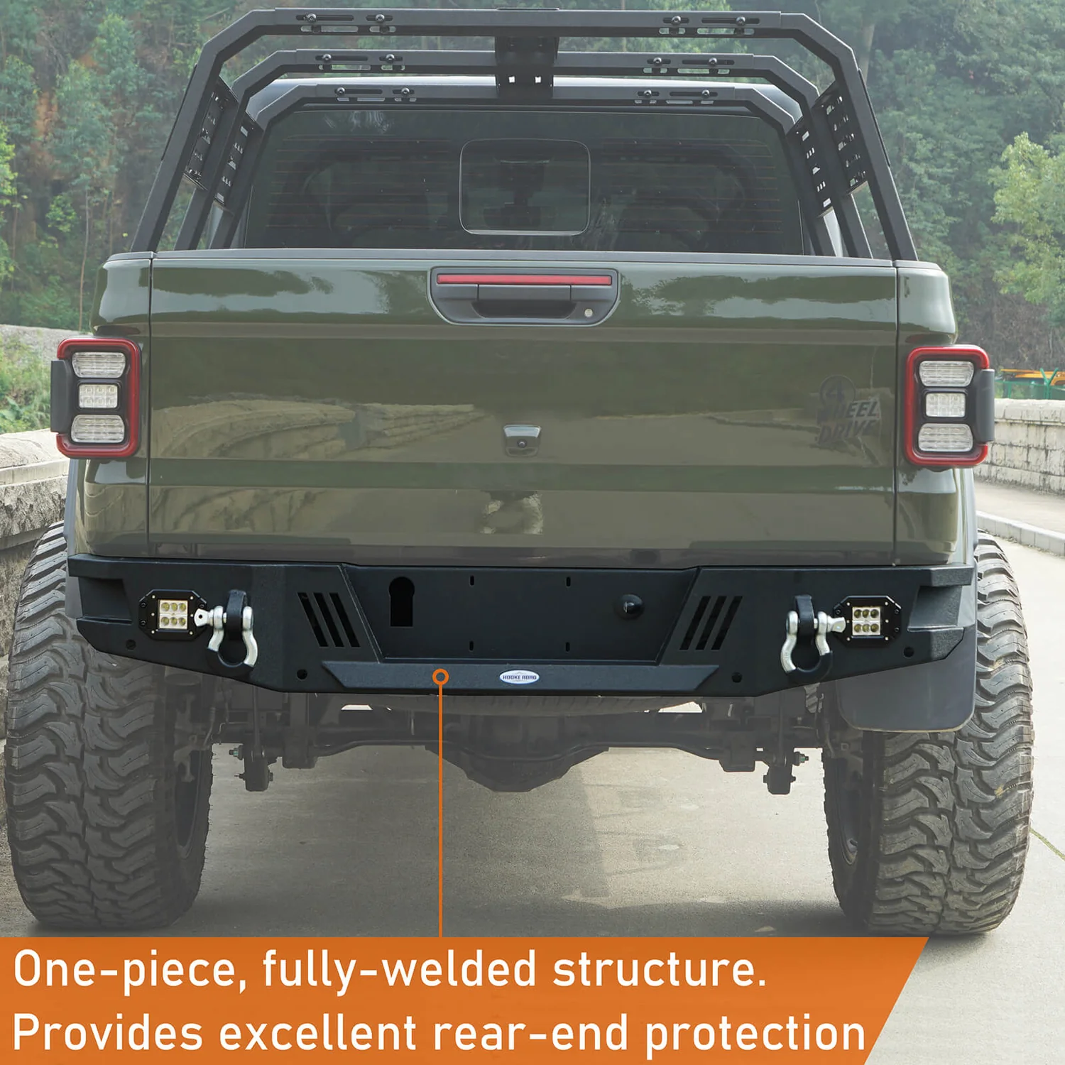 Jeep Gladiator Rear Bumper Aftermarket Replacement (20-23 JT) - Image 3