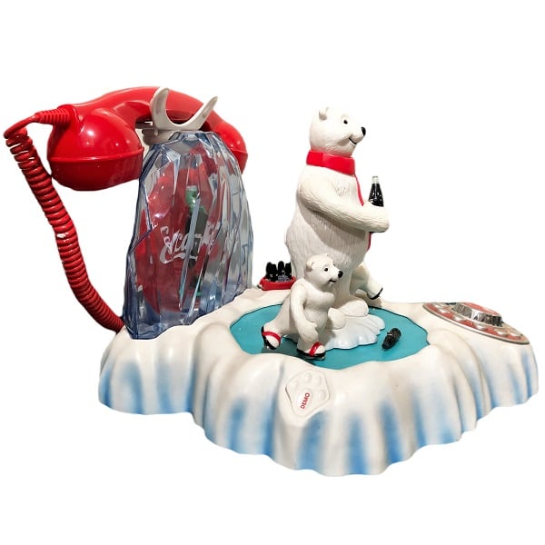 Coke Polar Bear Skating Phone