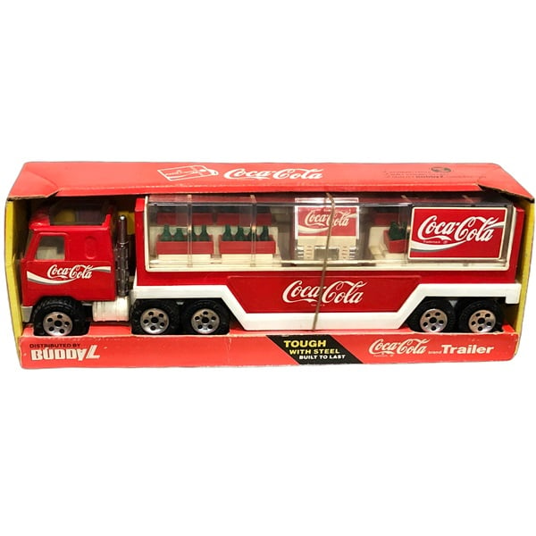 Buddy l coca cola delivery truck online