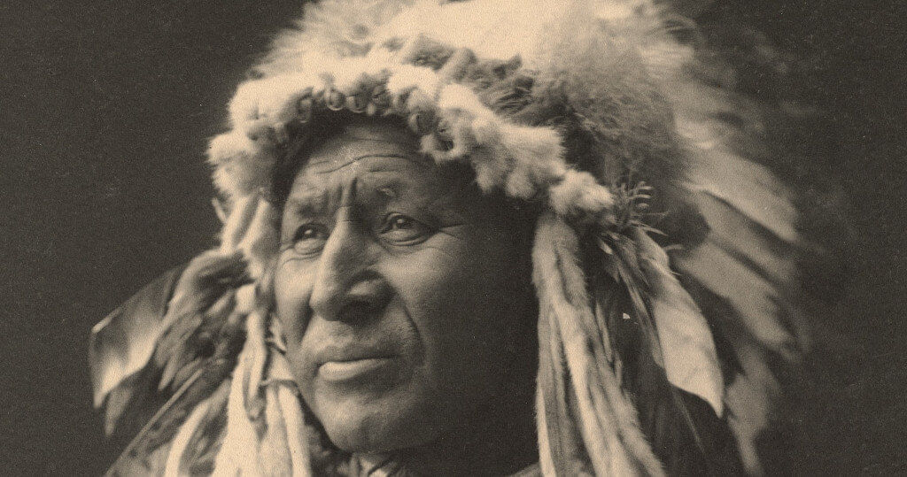 Native American man