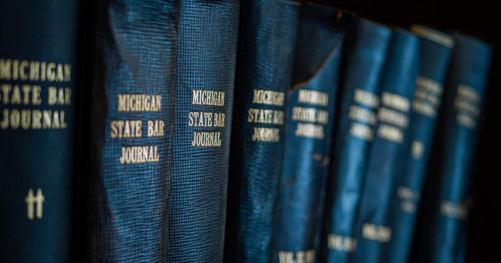 Law books
