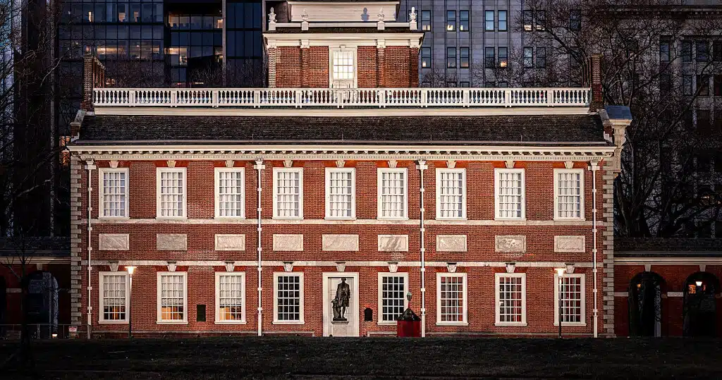Independence Hall in Philadelphia