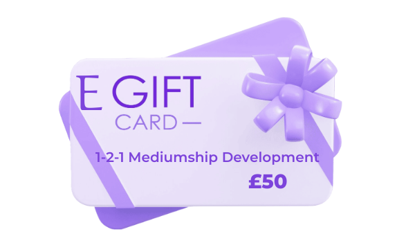 1-2-1 Mediumship Development gift card