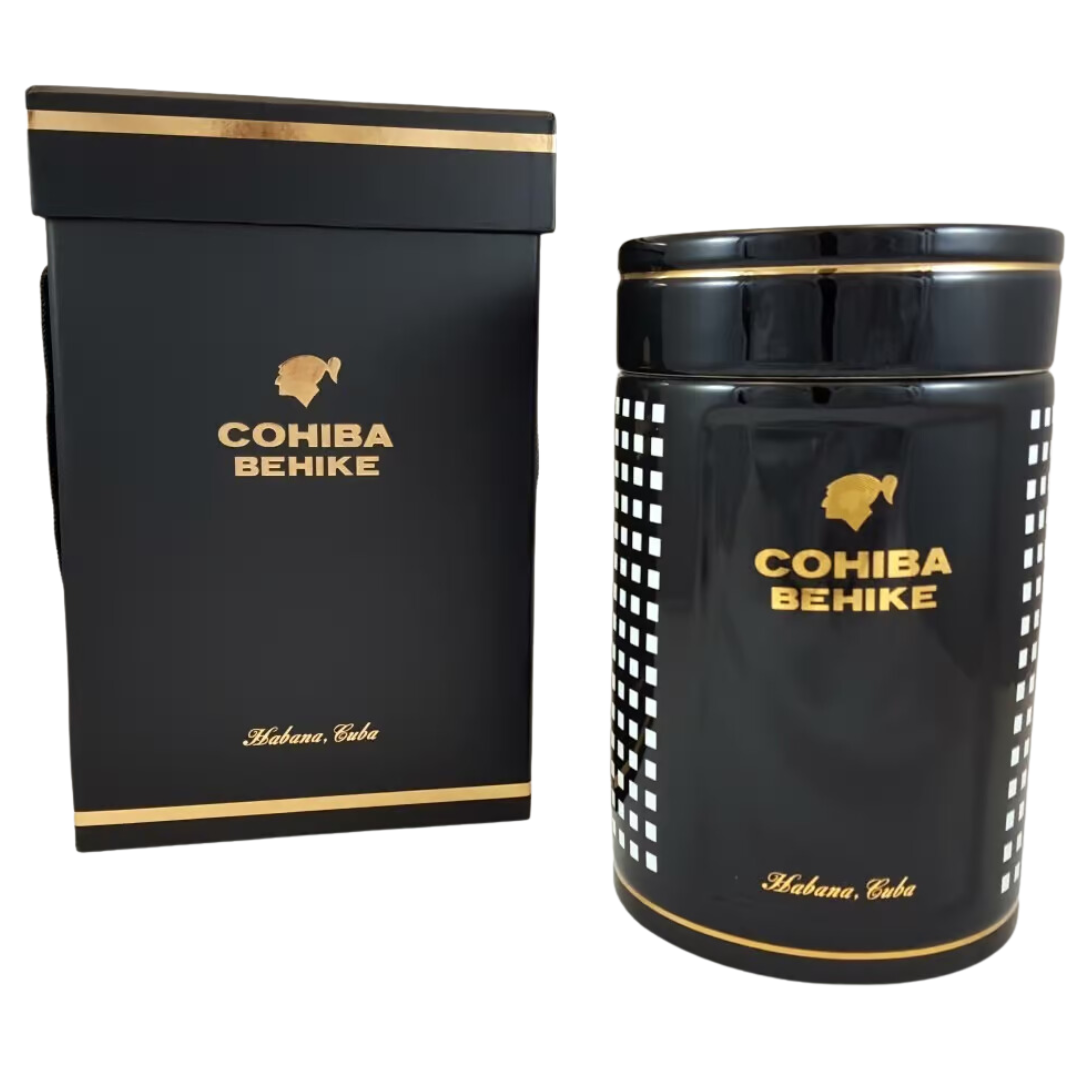 cohiba behike ceramic jar 2