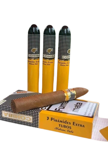 Cohiba Piramides Extra Tubos (15 Cigars) - Cuban Cigar Online