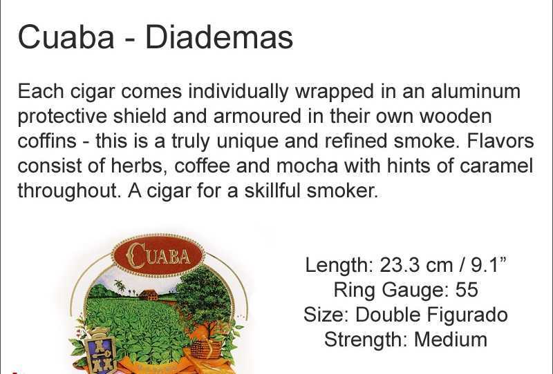 Cuaba Diademas 222