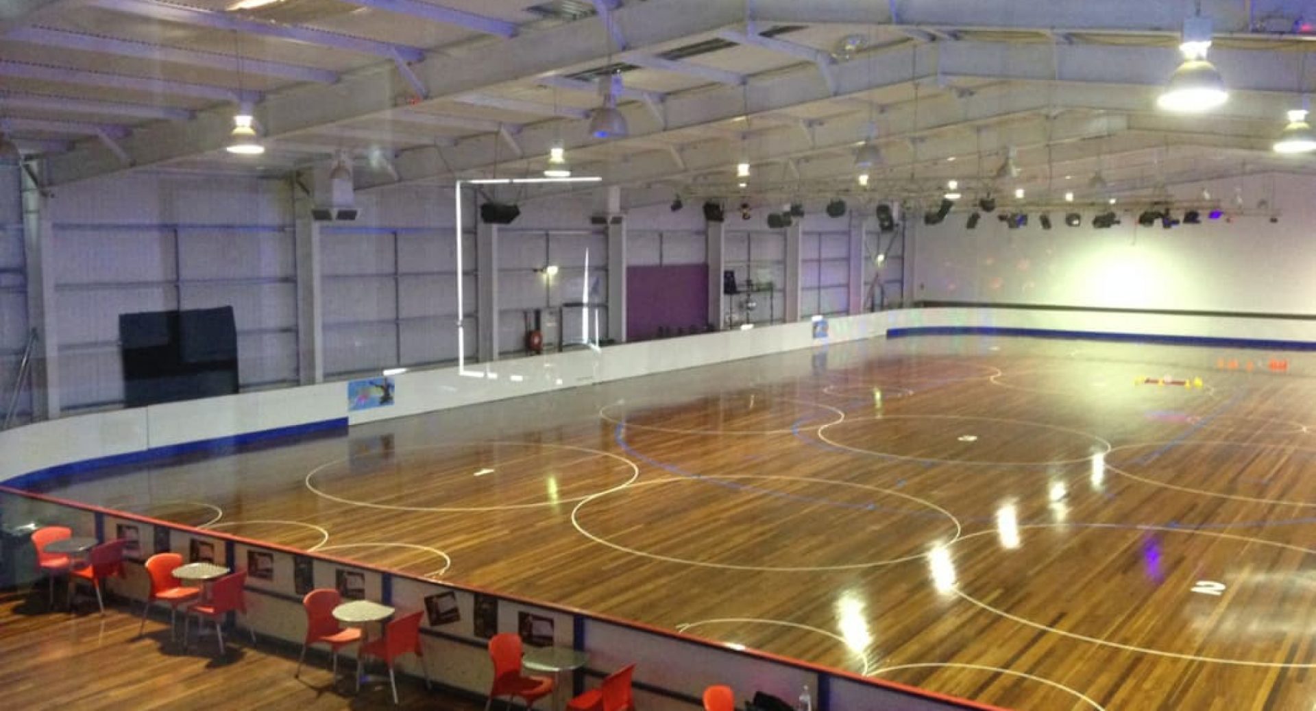 Roller skating rink in malaga