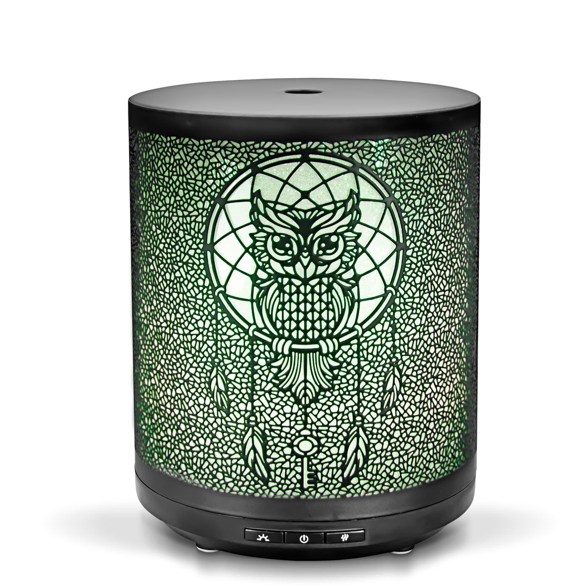 Owl Essential Oil Diffuser Green