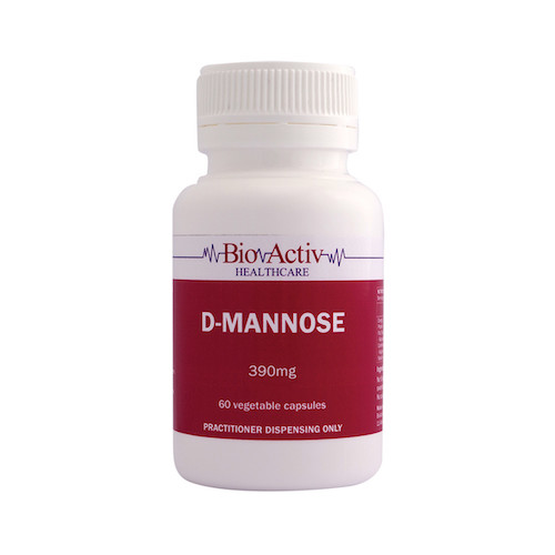 bioactiv healthcare d mannose 390mg 60caps.jpeg