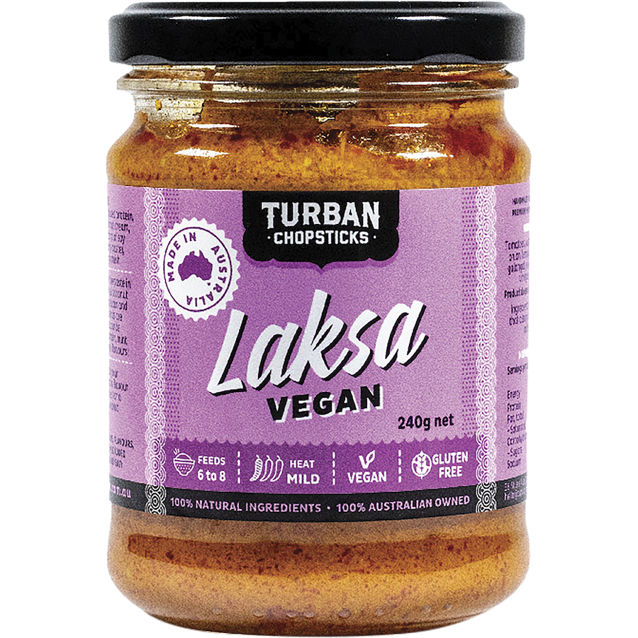 turban chopsticks vegan laksa 240g