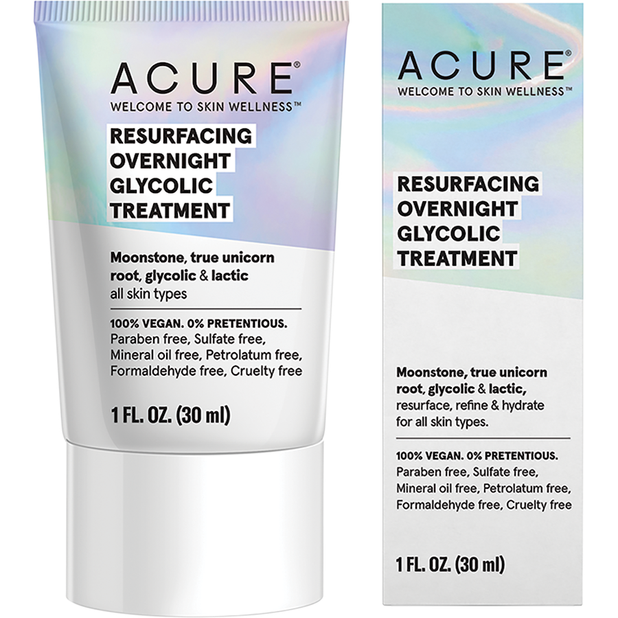 acure resurfacing overnight glycolic treatment 30ml