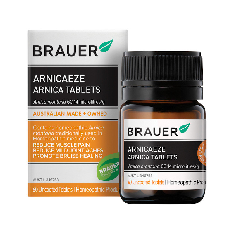 brauer arnicaeze arnica (6c) 60 tablets