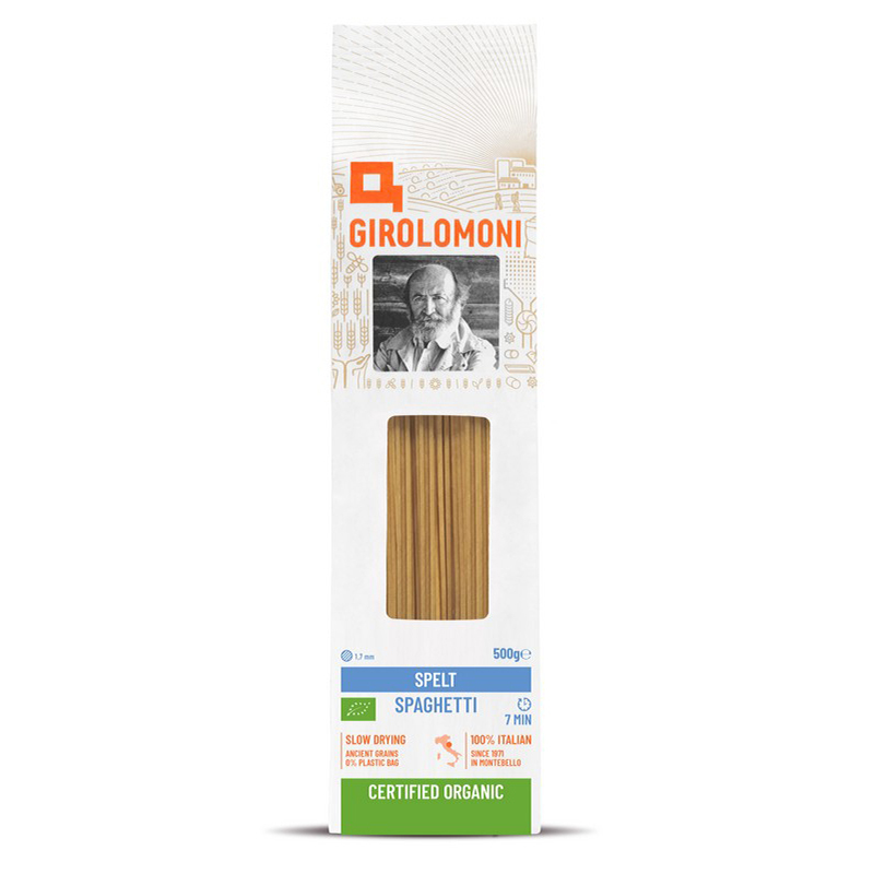 girolomoni organic spelt pasta spaghetti 500g