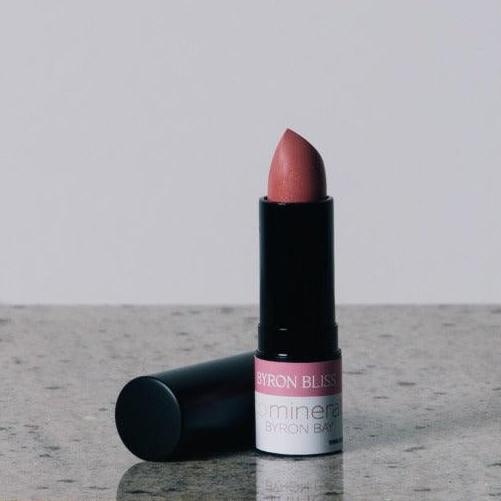 eco minerals lipstick byron bliss