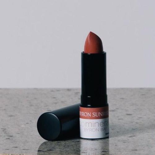 eco minerals lipstick byron bliss