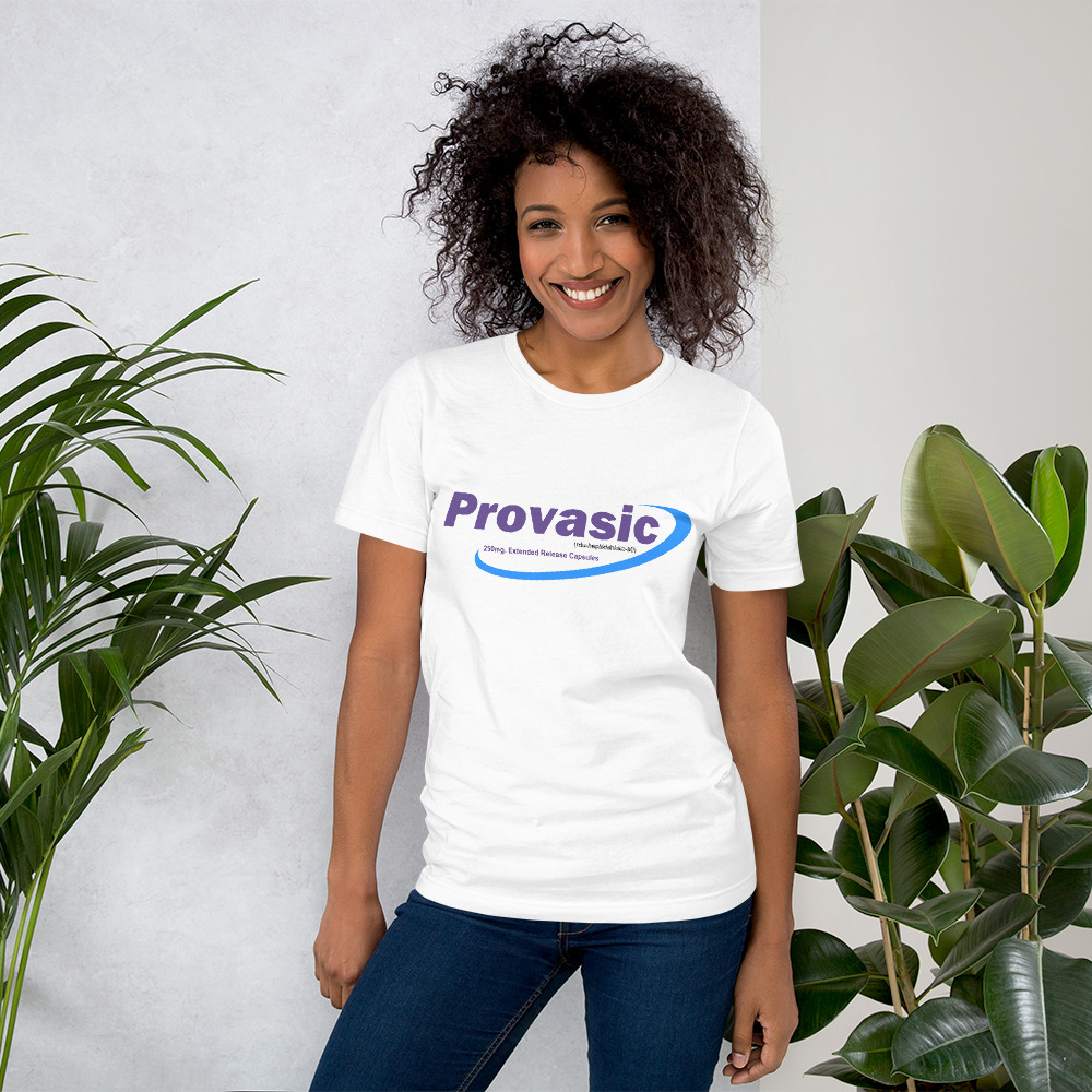 Provasic Logo Tee Shirt, FDA Banned Edition (WHITE) - Image 12