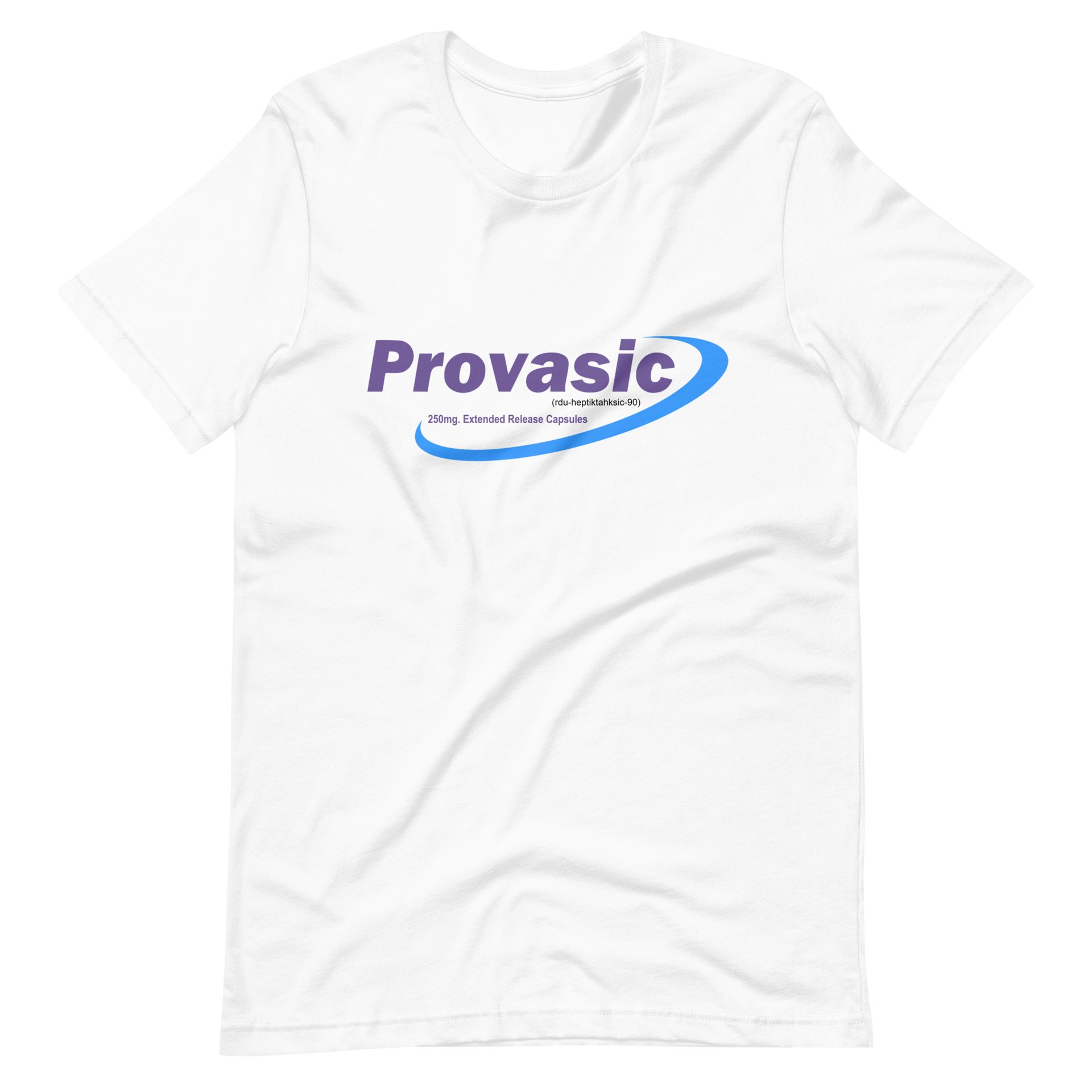 Provasic Logo Tee Shirt, FDA Banned Edition (WHITE) - Image 4