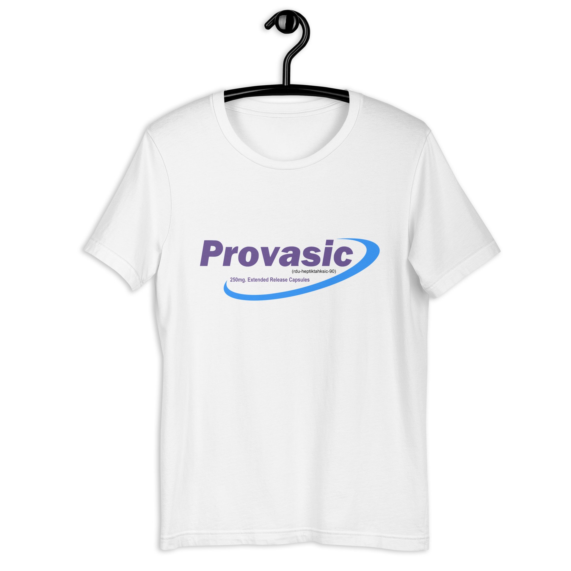 Provasic Logo Tee Shirt, FDA Banned Edition (WHITE) - Image 2