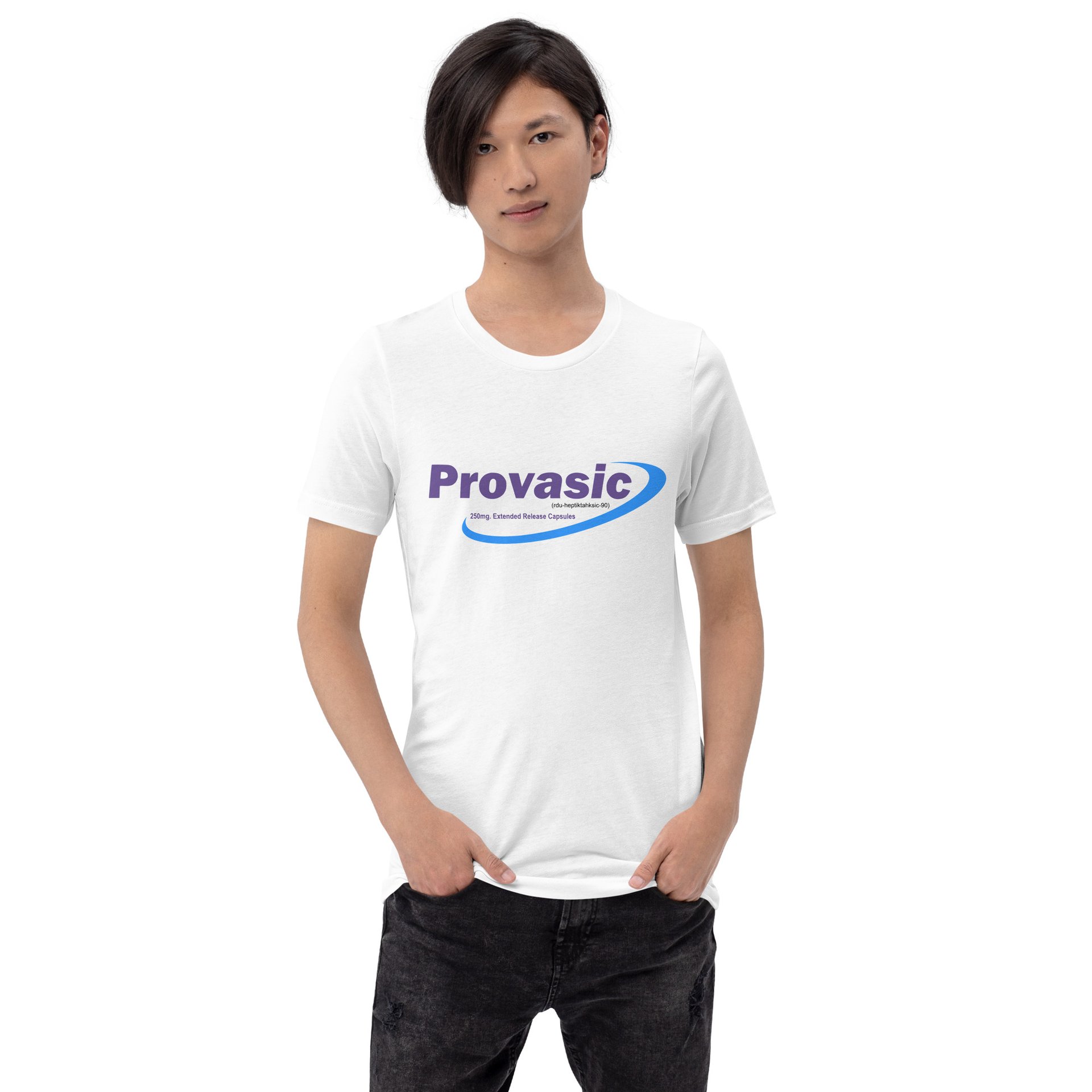 Provasic Logo Tee Shirt, FDA Banned Edition (WHITE) - Image 9