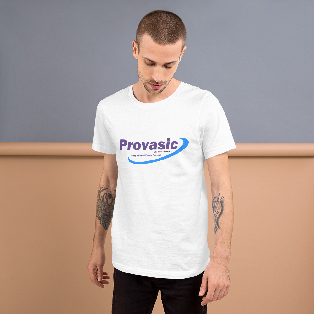 Provasic Logo Tee Shirt, FDA Banned Edition (WHITE) - Image 10