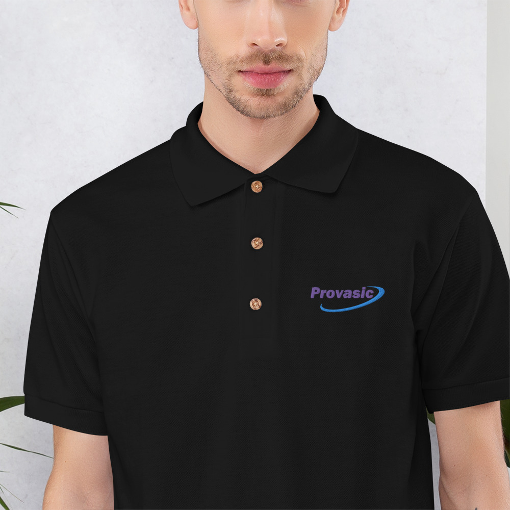 Provasic Logo Embroidered Polo Shirt - Image 2