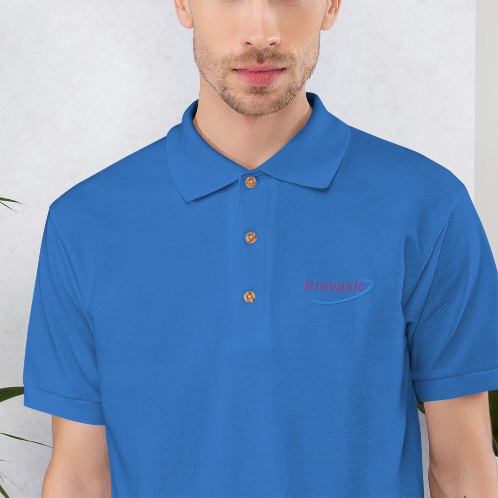 Provasic Logo Embroidered Polo Shirt - Image 4