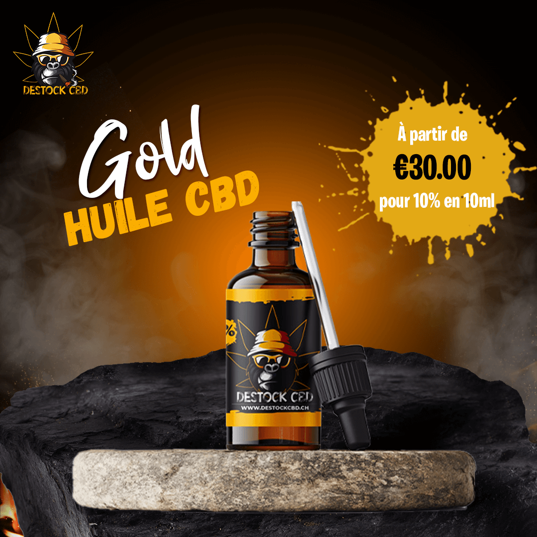 Huile CBD GOLD