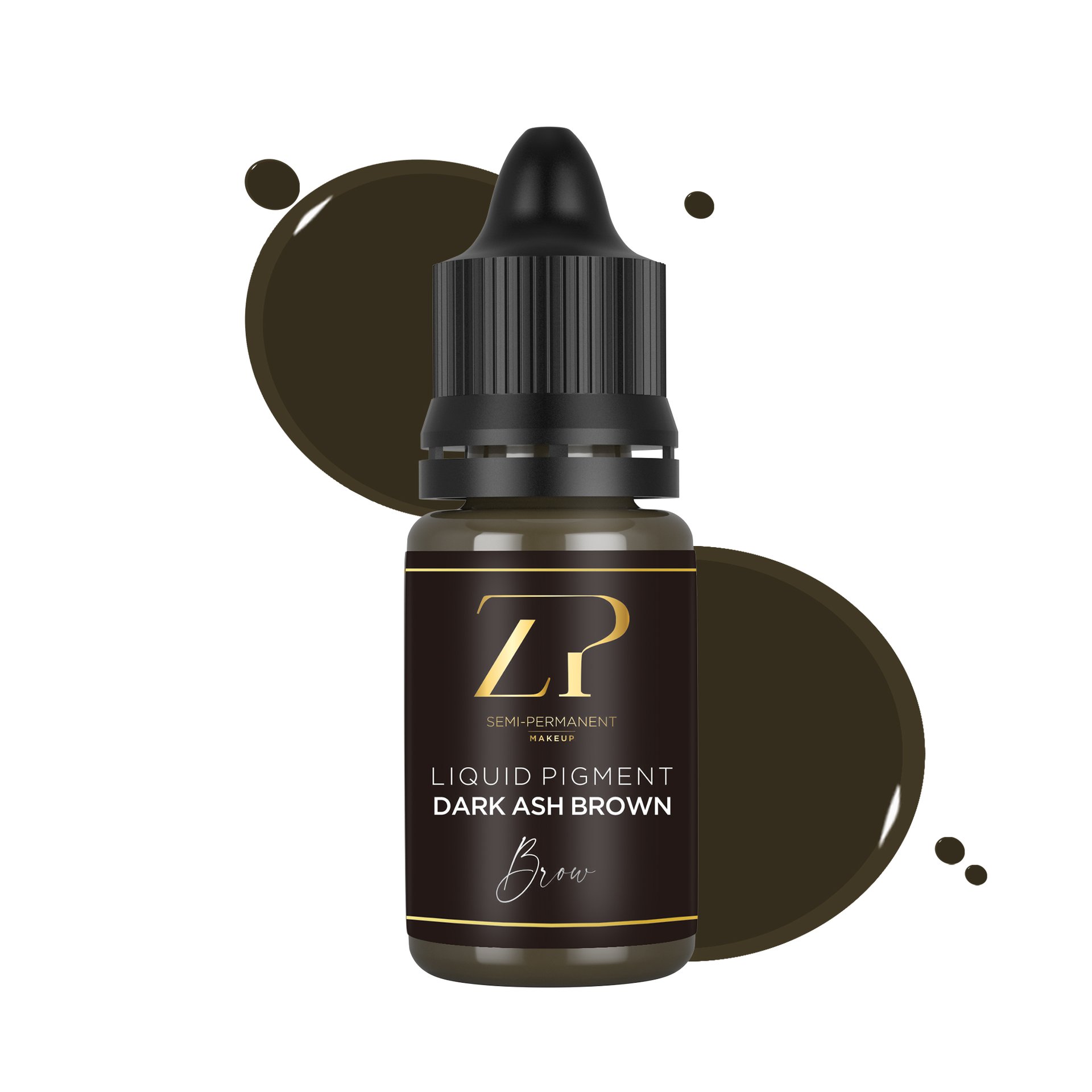 Zely Pigment for Brow 12 ML Dark Ash Brown