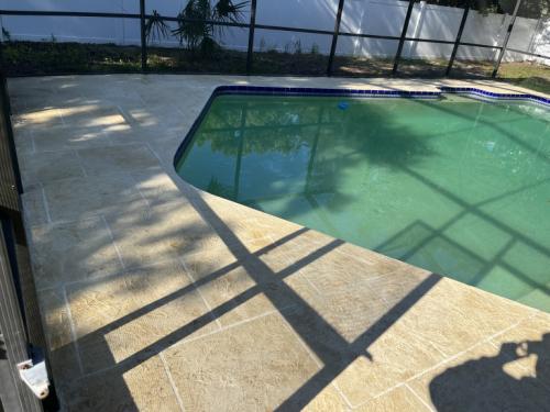 resurfaced concrete around the pool2