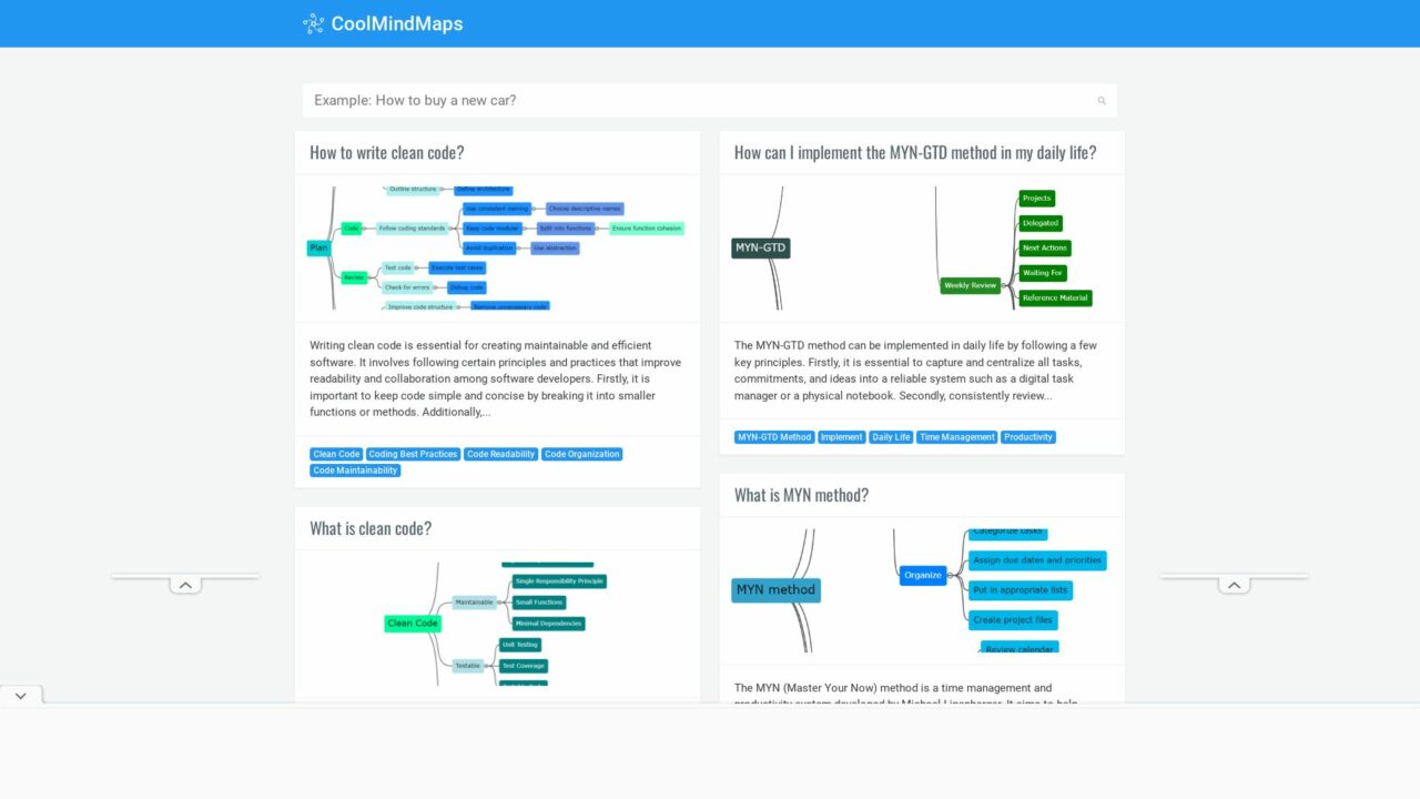 CoolMindMaps | AI-Powered Mind Map Creation & Customizable Layouts ...