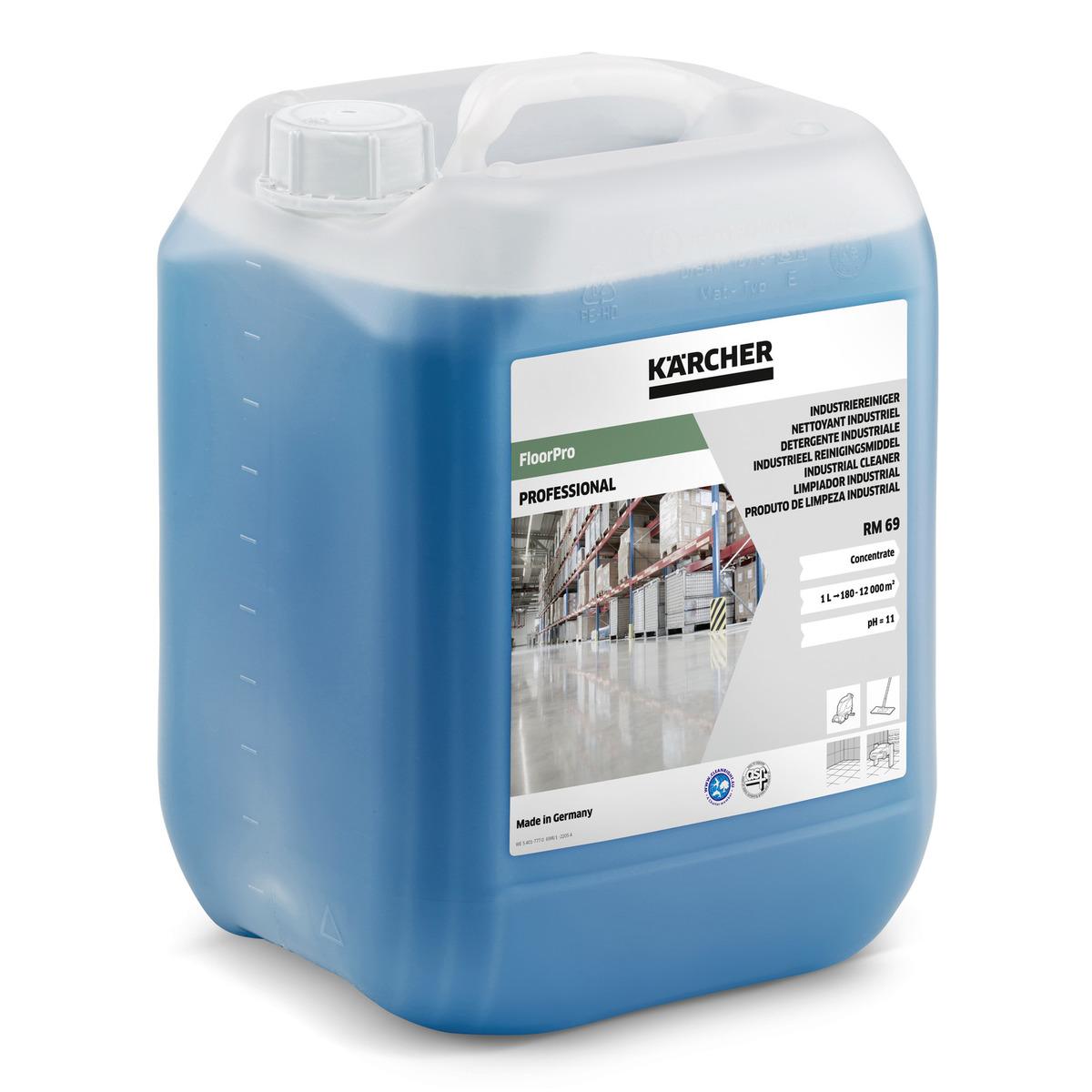 FloorPro Industrial Cleaner RM 69 (10 Л) Промышленный Очиститель, 10л