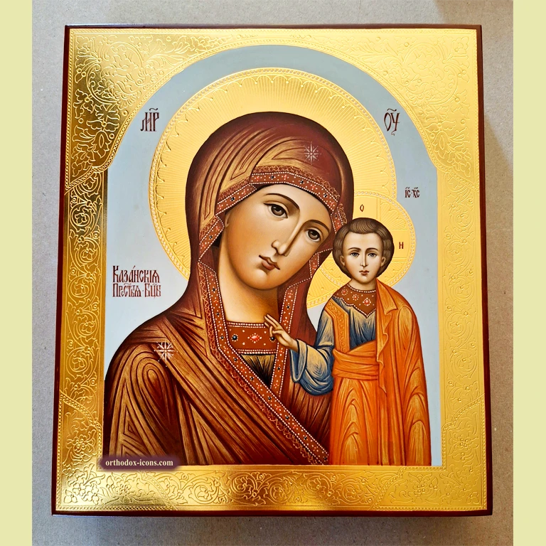 Orthodox Icon Kazan Virgin Mary