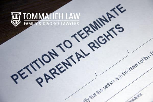 a petition for terminating a parent