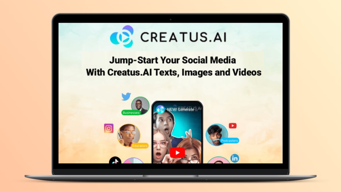 Creatus AI Lifetime Free Deal ✦ Generate endless social media content | Lifetimo.com