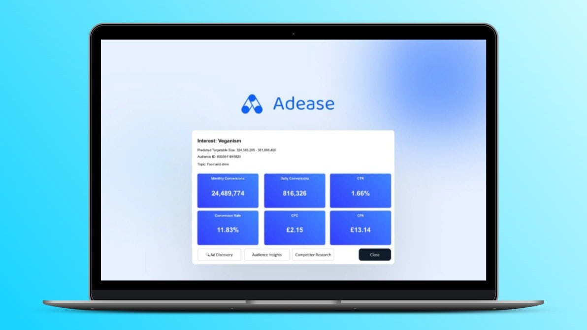 Adease Lifetime Deal Image