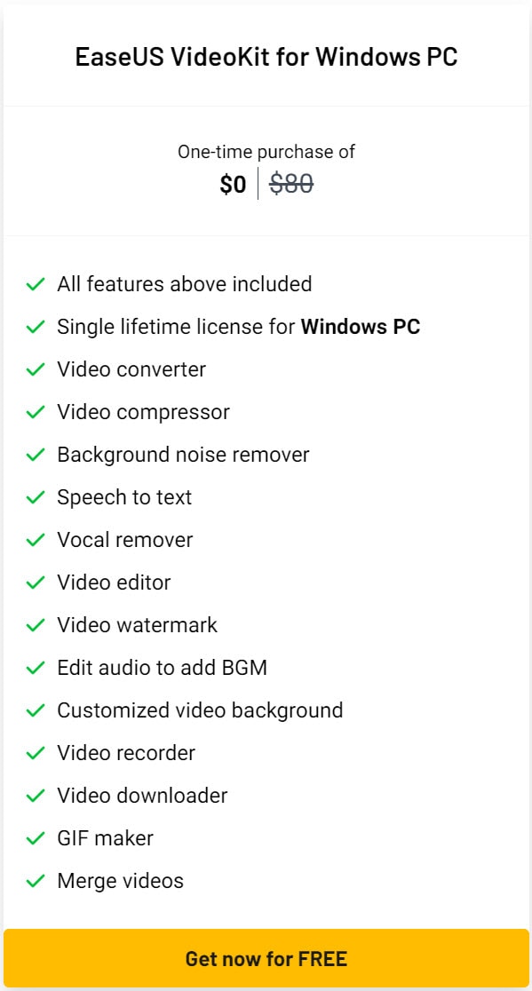 Easeus Videokit for Mac Lifetime Deal: Ultimate Video Editing Solution
