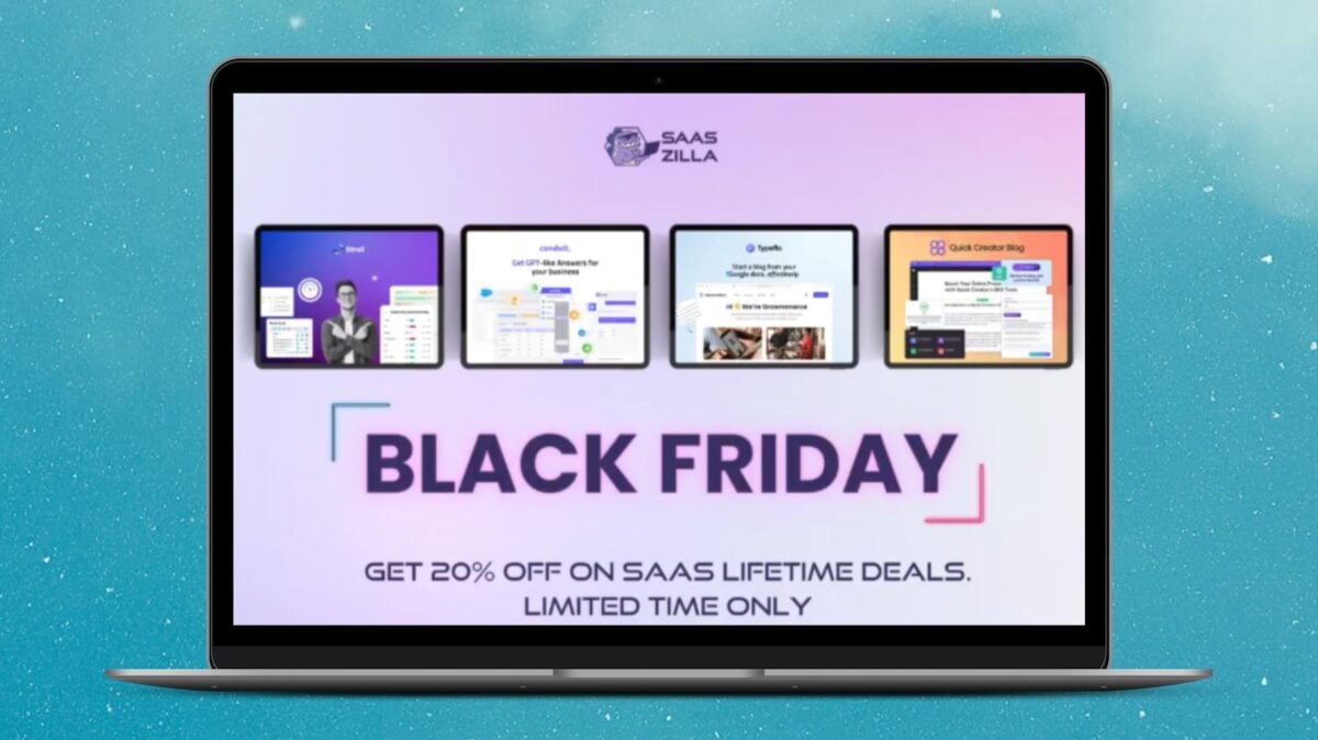 Saaszilla Black Friday Deals  