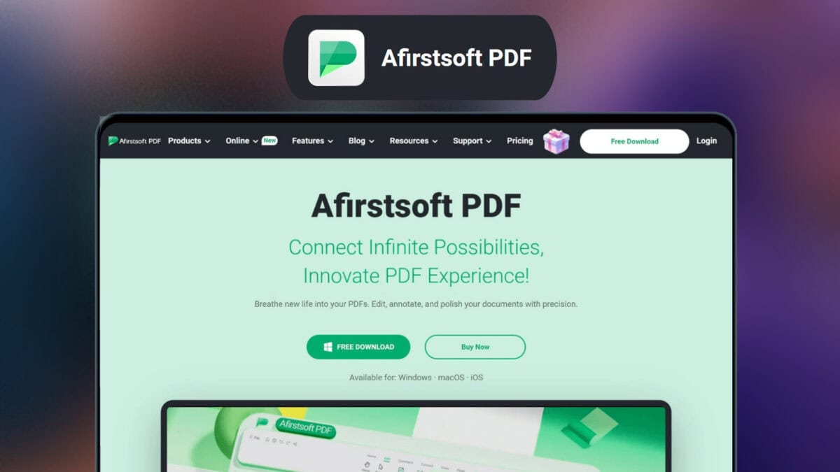 Afirstsoft Pdf Lifetime Deal Review: Ultimate Savings & Features