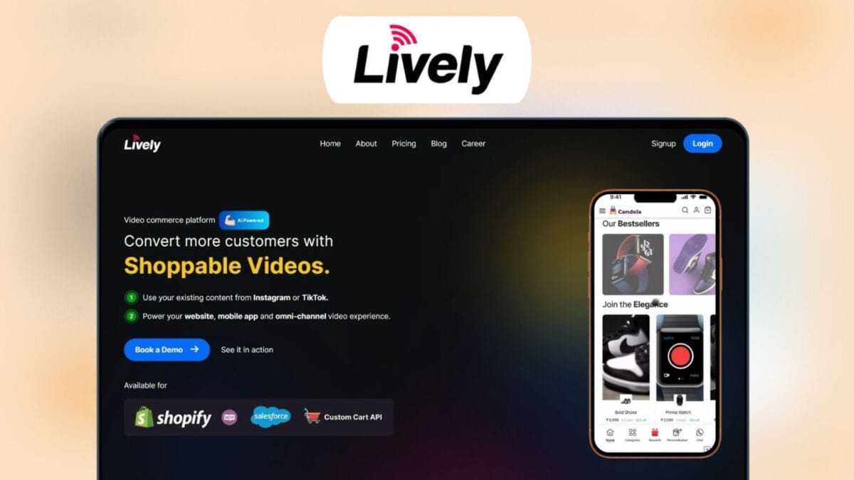 Lively Lifetime Deal 🎥 Transform Your Video Marketing Experience