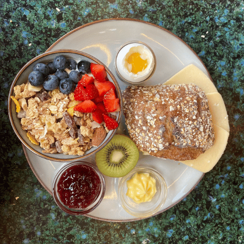 Sauna og brunch på kayakbar