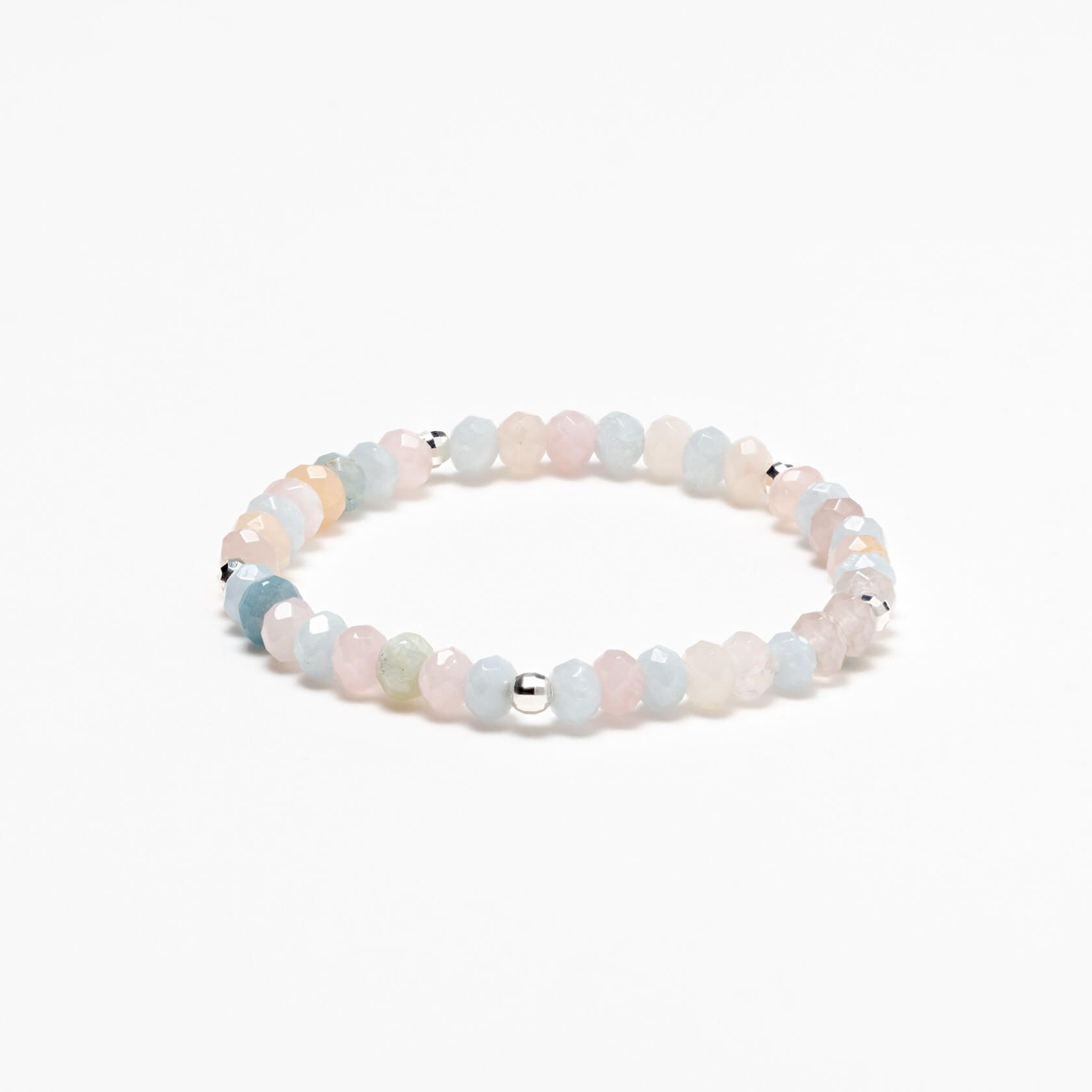 pulsera aguamarina niña nube donut