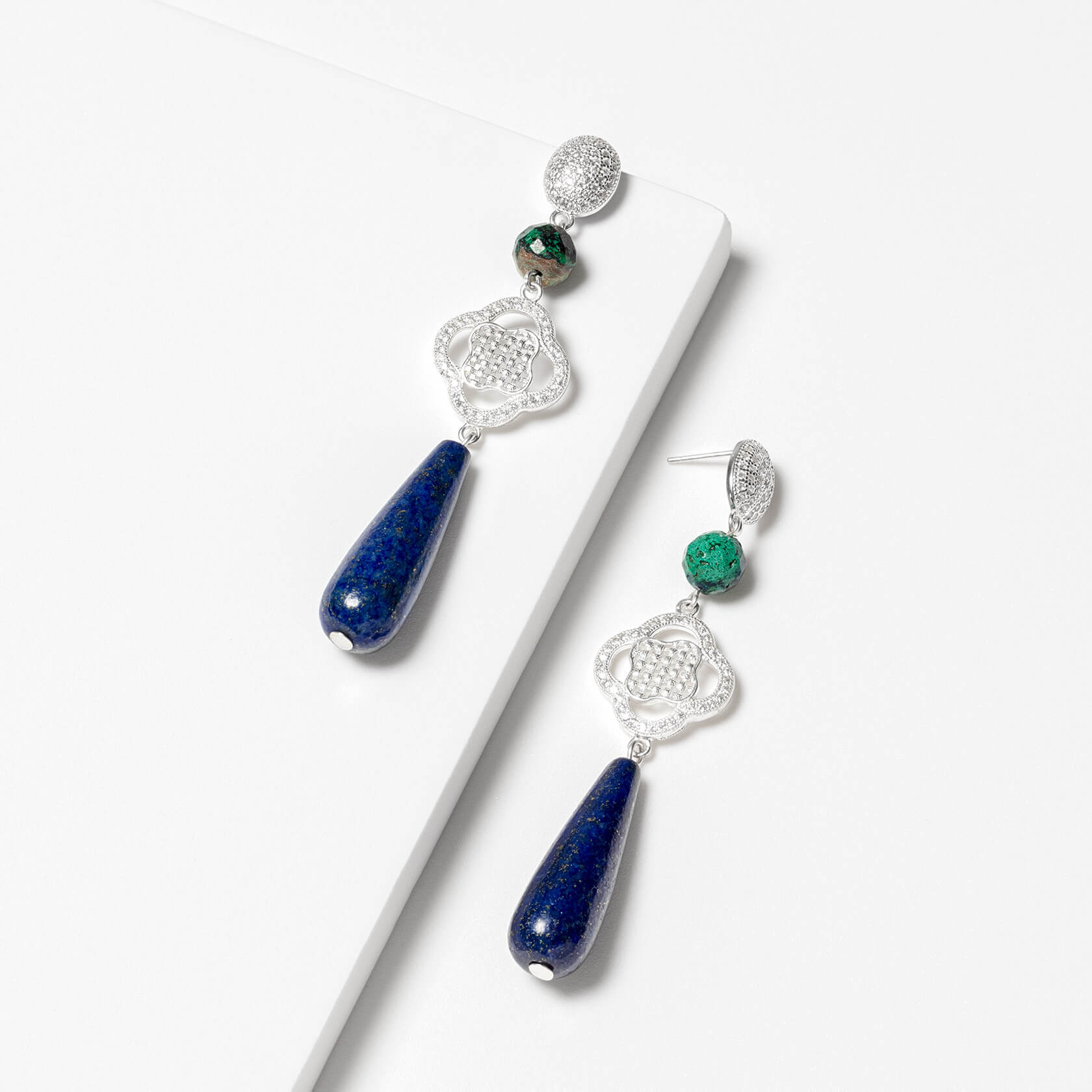 Lapis earrings