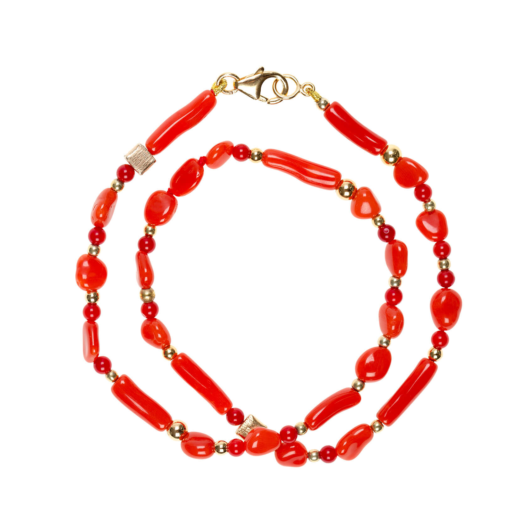 Pulsera de coral