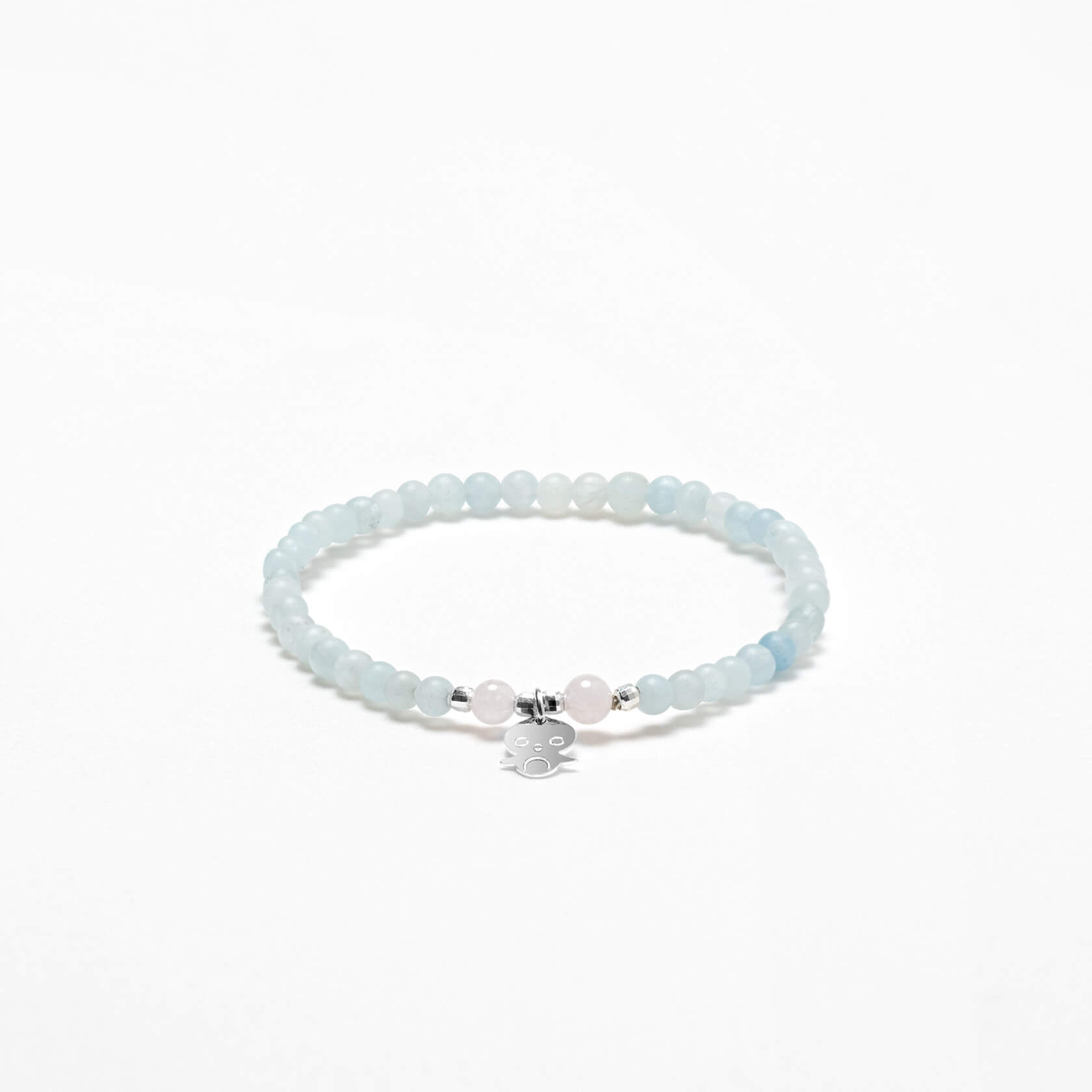 pulsera niña aguamarina pinguino