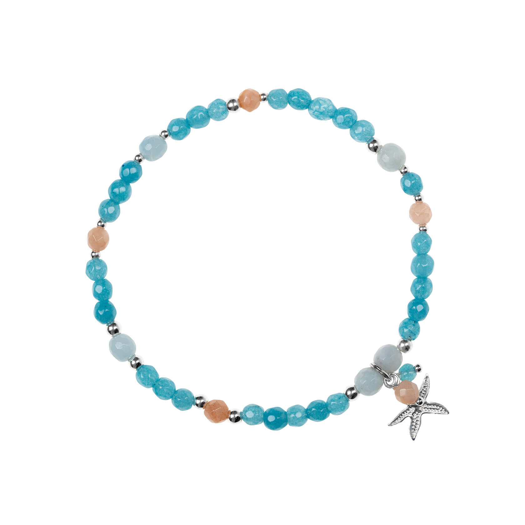 pulsera con estrella de mar